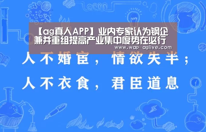 【ag真人APP】业内专家认为钢企兼并重组提高产业集中度势在必行